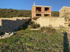 Земельный участок и строящийся дом в Загоре, Котор, с потрясающим видом на море