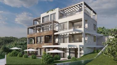 Эксклюзивный земельный участок площадью 732 м2 в Тивате для строительства жилого комплекса на 10 квартир